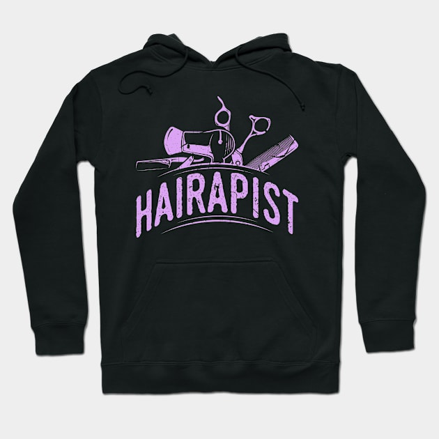 Hairapist Hairdresser Salon Owner Hoodie by Humbas Fun Shirts